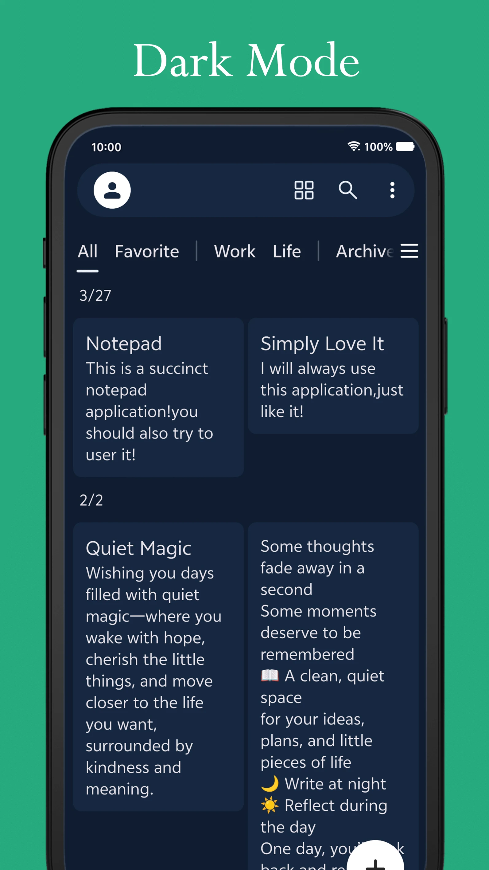 Cloud Note: Notes & Sync screenshot